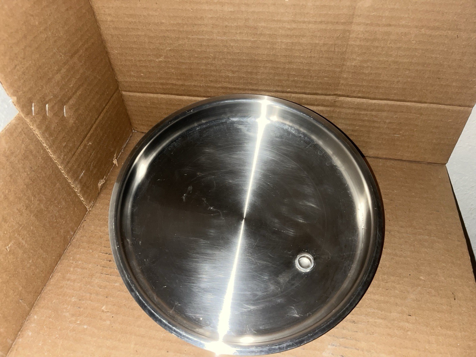 Saladmaster Vapo Lid 10 3/4” Replacement Stainless Steel Steam Vented Lid Only