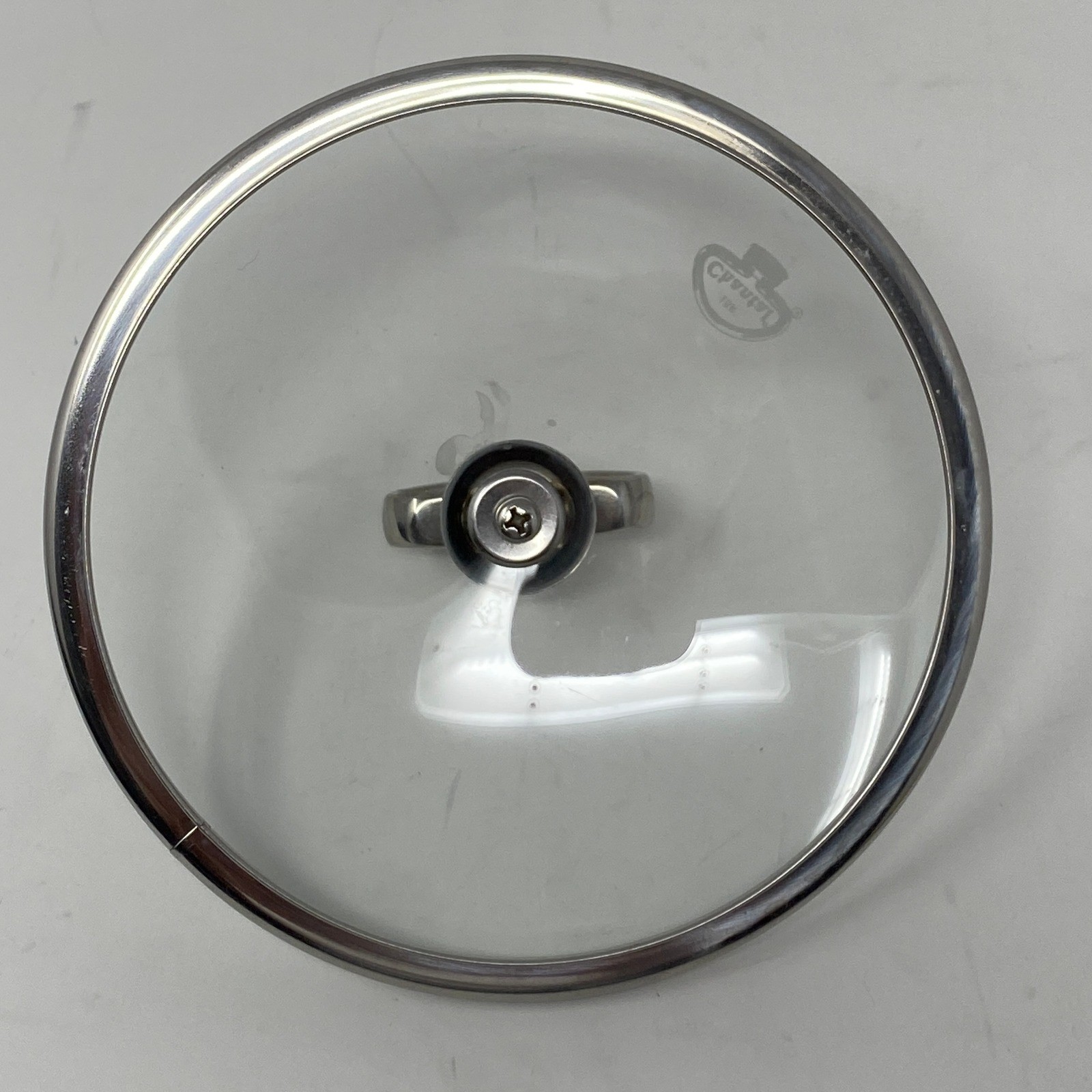 Chantal 15R 6″ Outer / 5.25″ Inner Replacement Pot Lid Glass Stainless Steel Rim