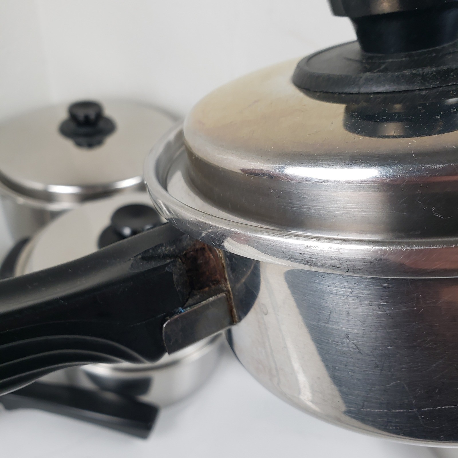 Nobility 13 PC Stainless Steel Cookware Set Pots Pans Egg Poacher Double Boiler