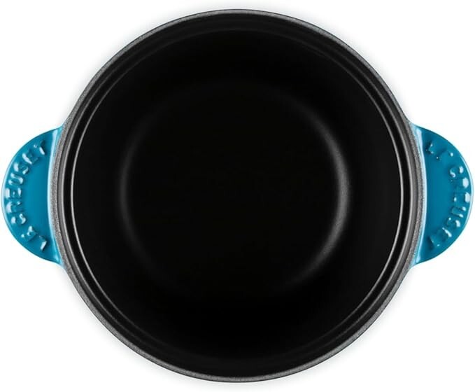 Le Creuset Cocotte Every 20 Rice Pot 20cm 2.8L Cast Iron Deep Teal Japan NEW