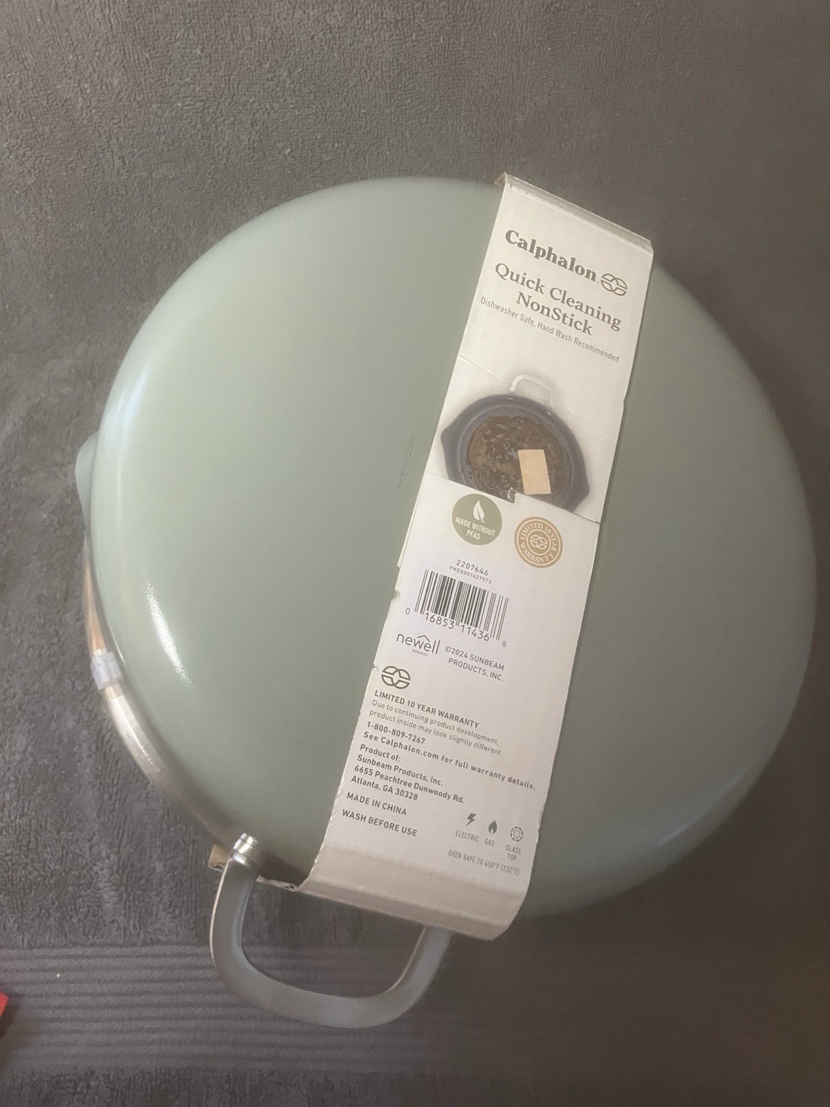 Calphalon Premier Silver Ash 5QT Stock Pot /Sauce Pan/Dutch Oven w/ lid