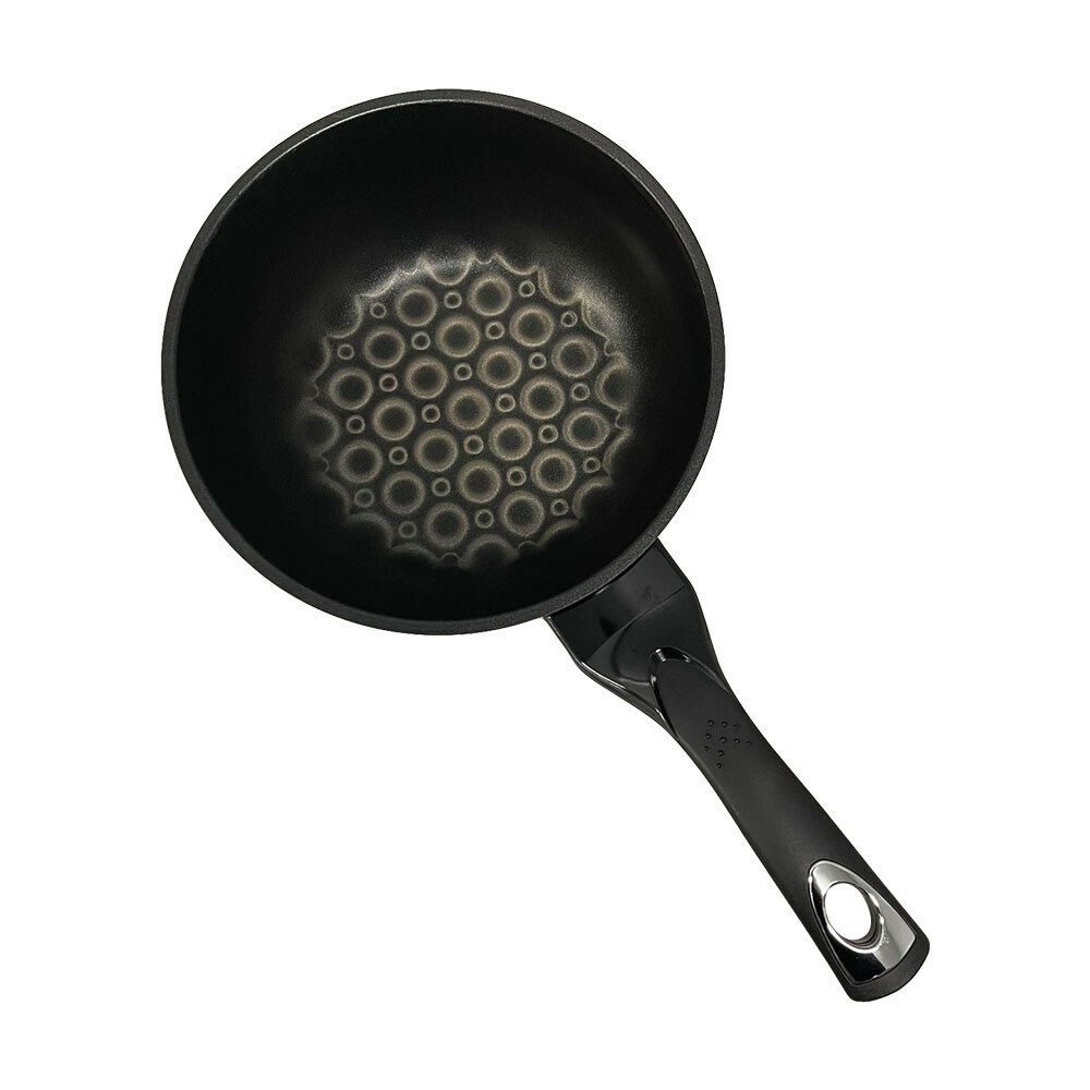 MADE IN KOREA – 3D Diamond Coating Nonstick Wok Frying Pan Cookware 8″ (20cm)