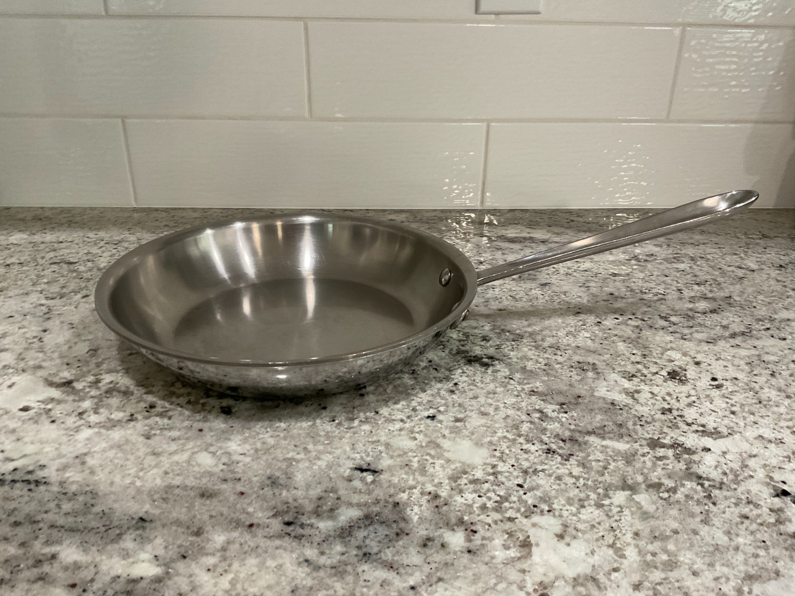 All Clad 10.5” Stainless Steel SAUTE SKILLET Frying Pan No Lid