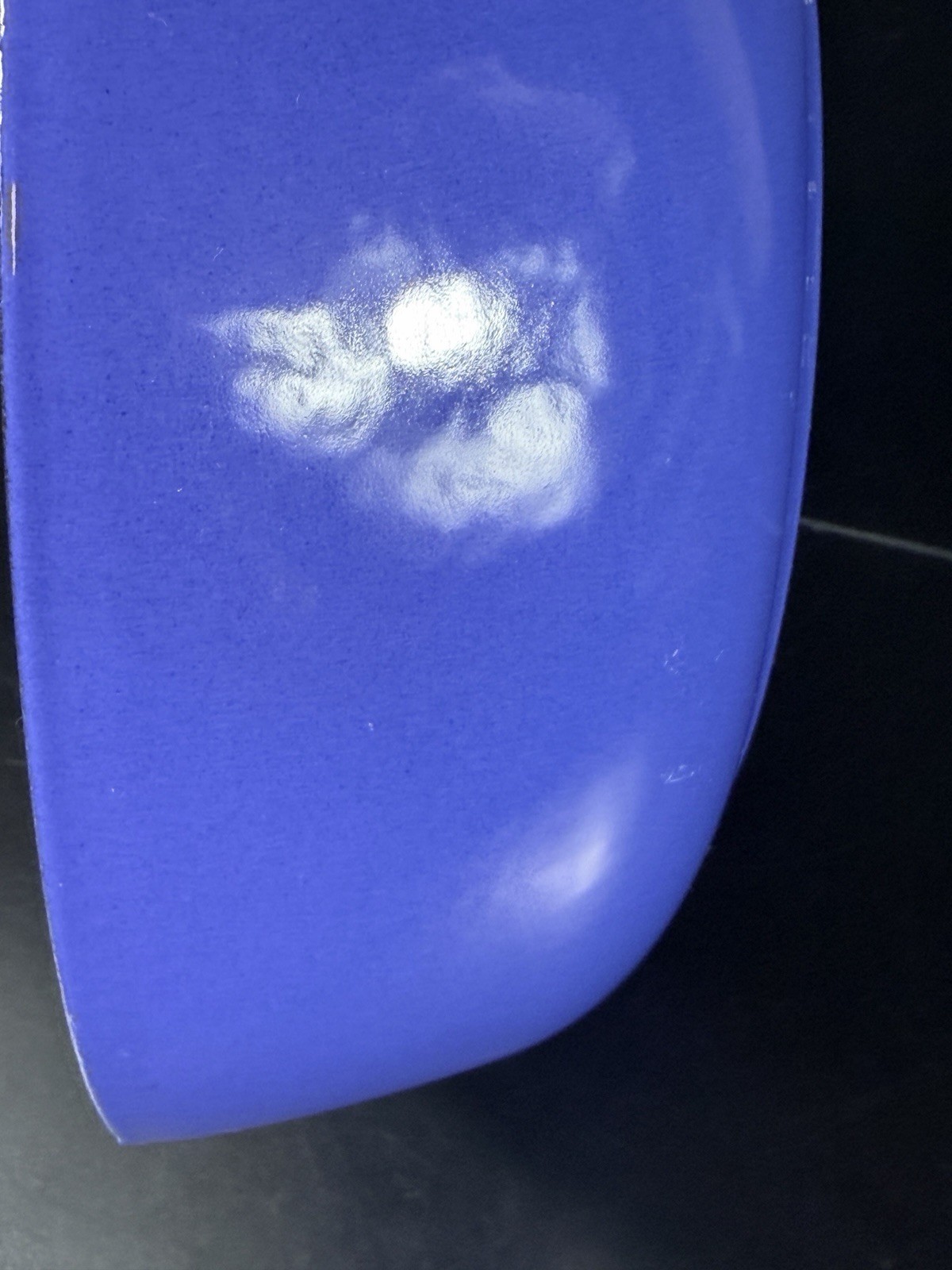 Le Creuset 3 Qt #24 Saucier Cast Iron Blue Enamel EUC