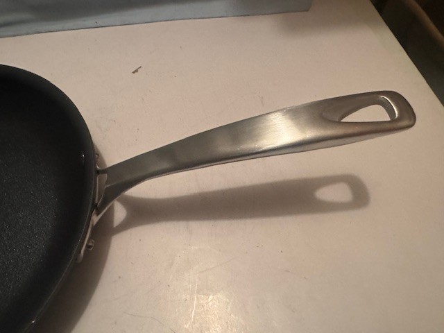 NEW CUISINART 500* F DC INDUCTION + ALL STOVES HARD ANODIZED 10″ FRYING PAN