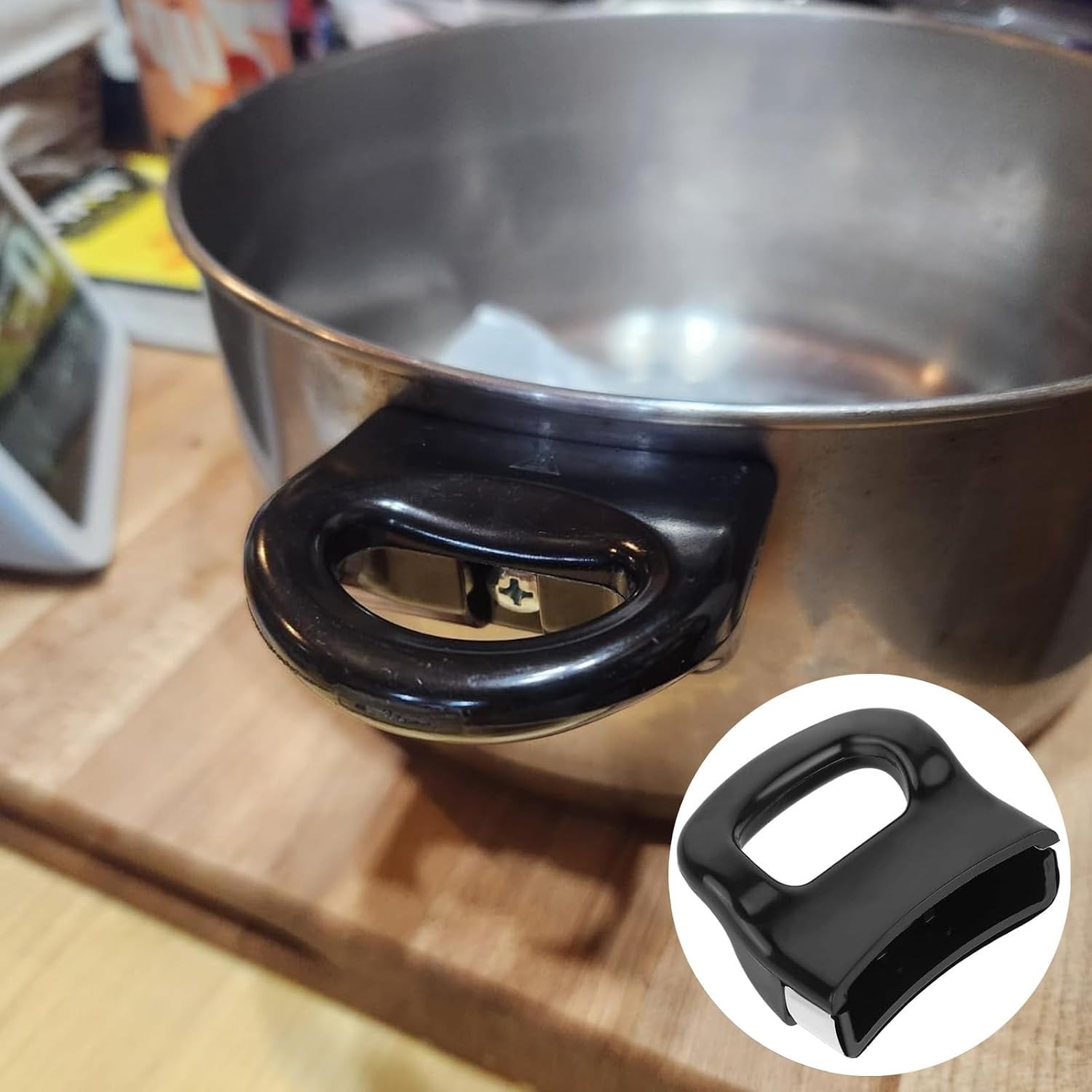 Universal Replacement Side Handles for Pots and Pans – 2 PCS Black