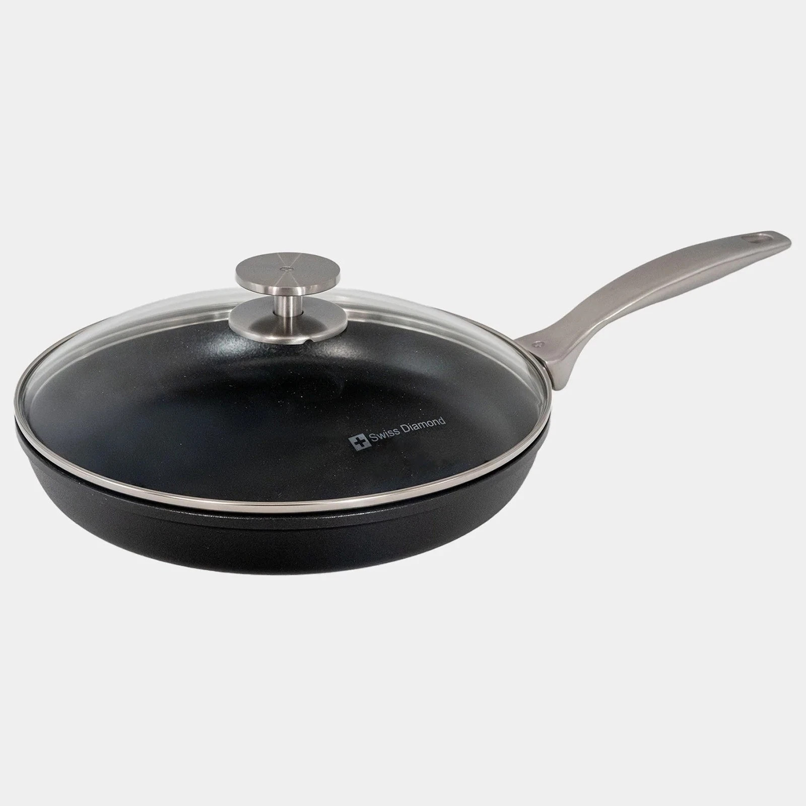 Swiss Diamond CHD Nonstick hybrid ceramic and diamond Fry Pan 10.25-Inch w/Lid