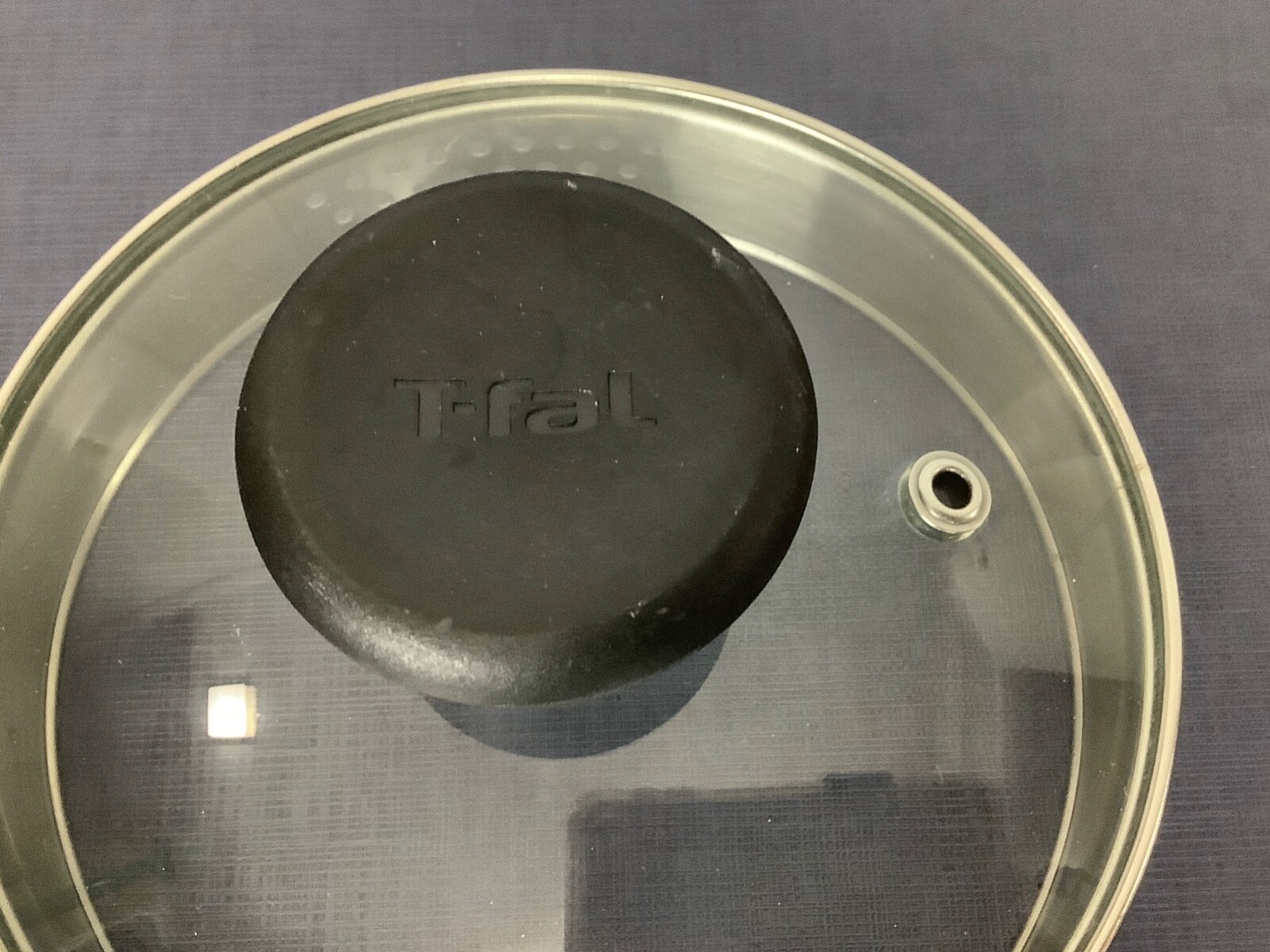T-Fal Tefal 5.5″ Glass Lid Replacement Cover Strainer Rim Pot Pan