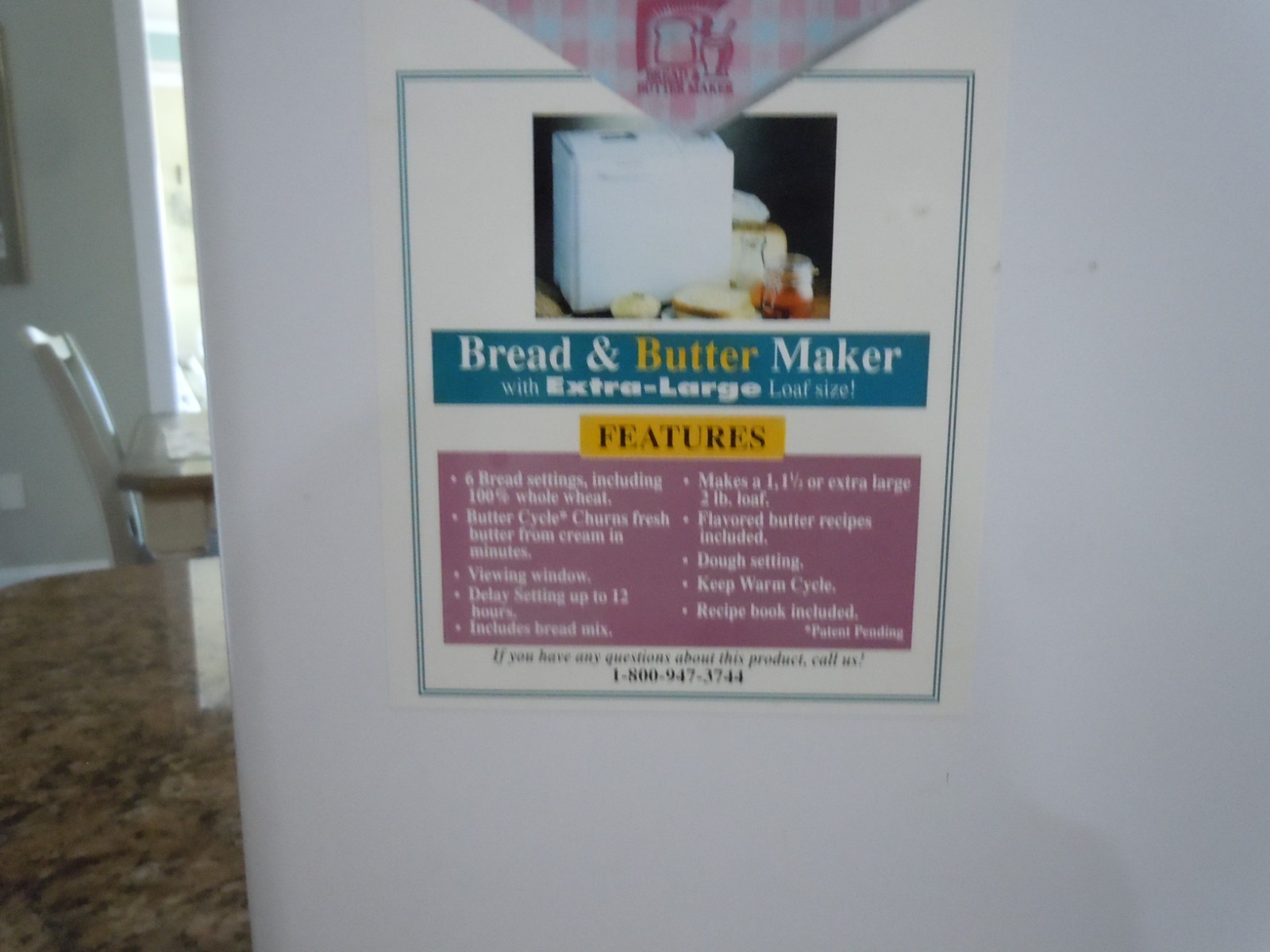 BREAD AND BUTTER MAKER