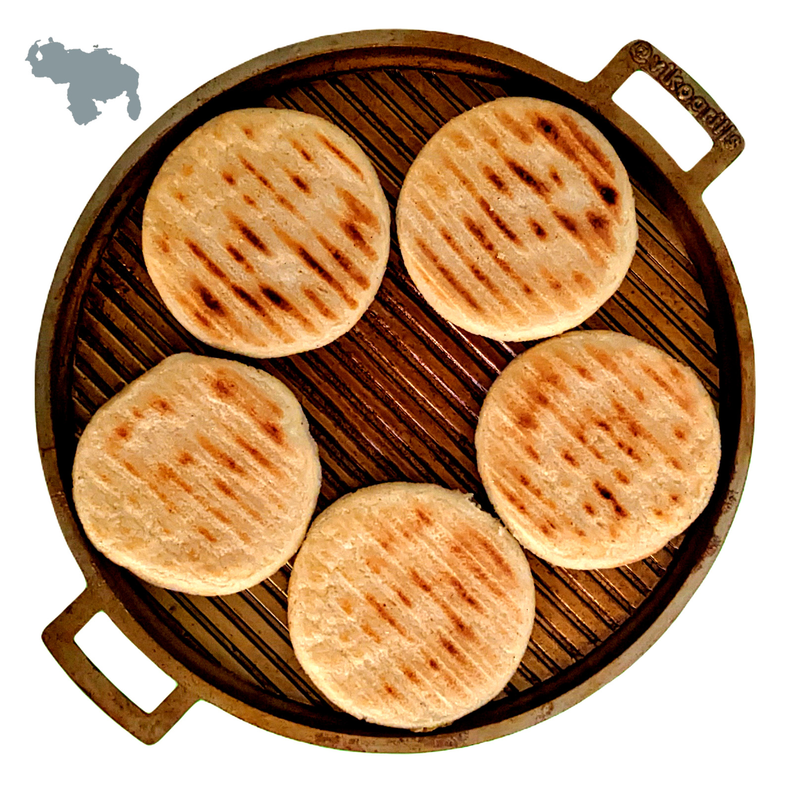 VIKO Budare Pro Grill arepas precurado 26cm 10.2″ Griddle @vikogrills Venezuela
