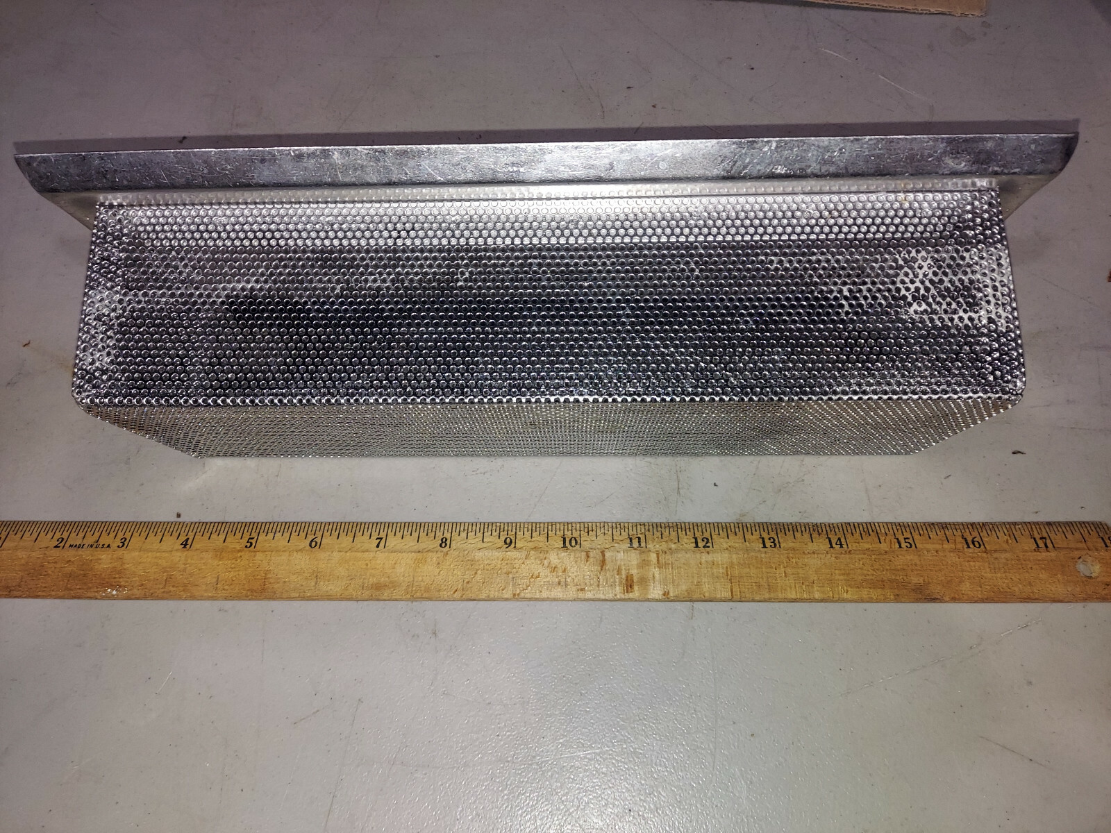21UU52 STAINLESS STEEL STRAINER BASKET, FROM OVEN, 13″ X 5-1/8″ X 3-1/8″ OVERALL