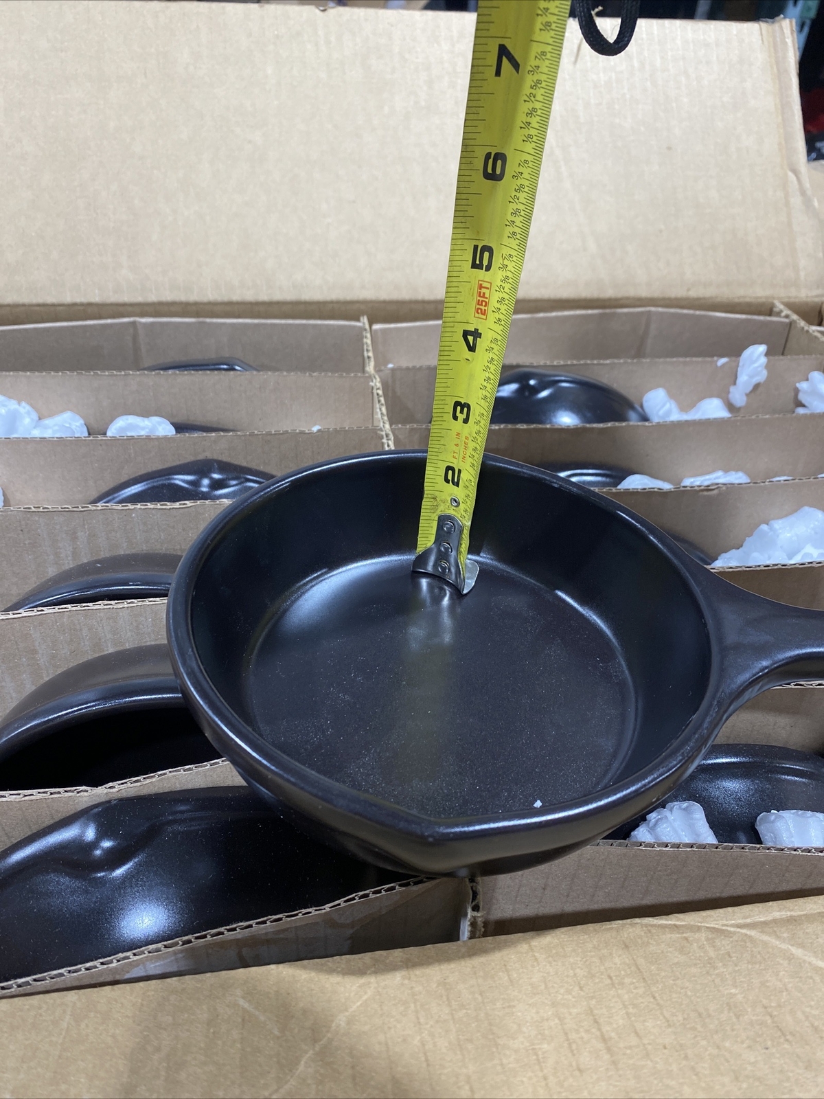 Qty.12, Diversified Ceramics DC216 – MB Serving Skillet 6″ 12oz. Brand New