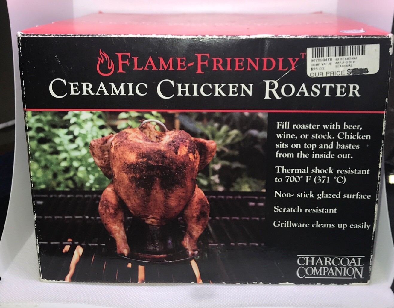 Ceramic Chicken Roaster 🔥Flame-Friendly- Non-Stick, 700°F •BRAND NEW