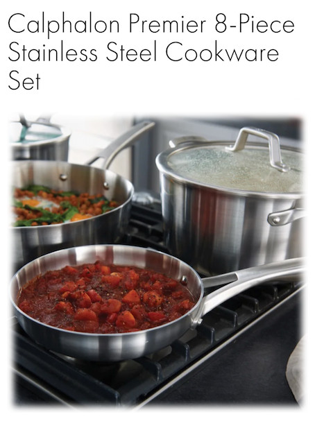 Calphalon® Premier™ Stainless Steel 8-Piece Set