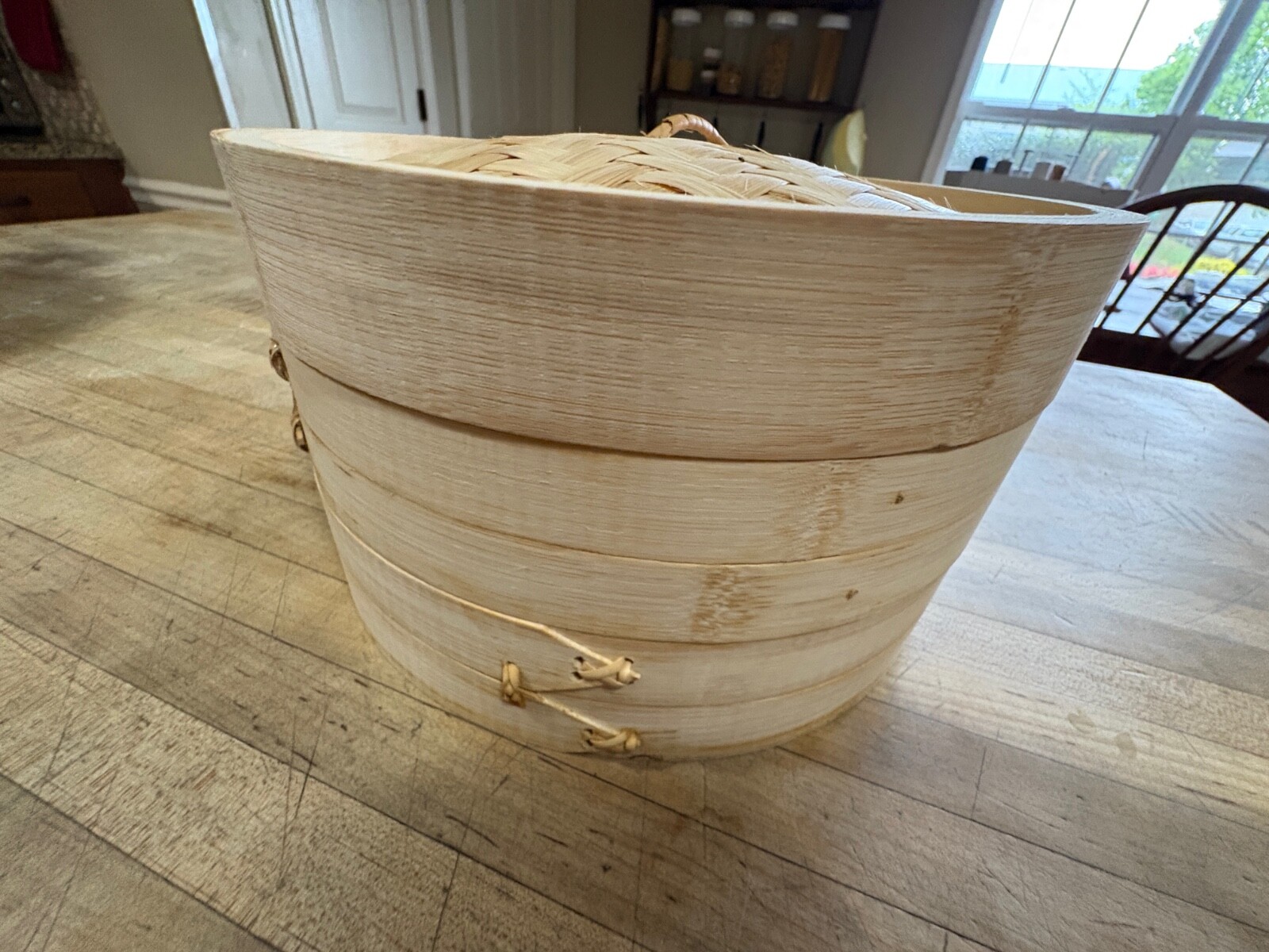 BAMBOO STEAMER BASKET 2 Tier 10-Inch KITCHENCRUST