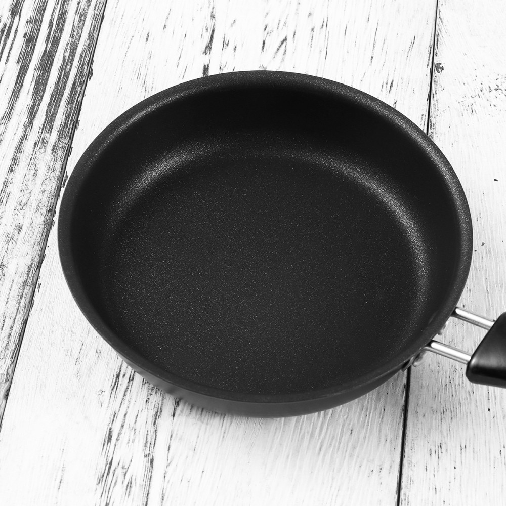 1Pcs Reusable Non-Stick Egg Frying Pan Black Mini Omelette Cooking Pan