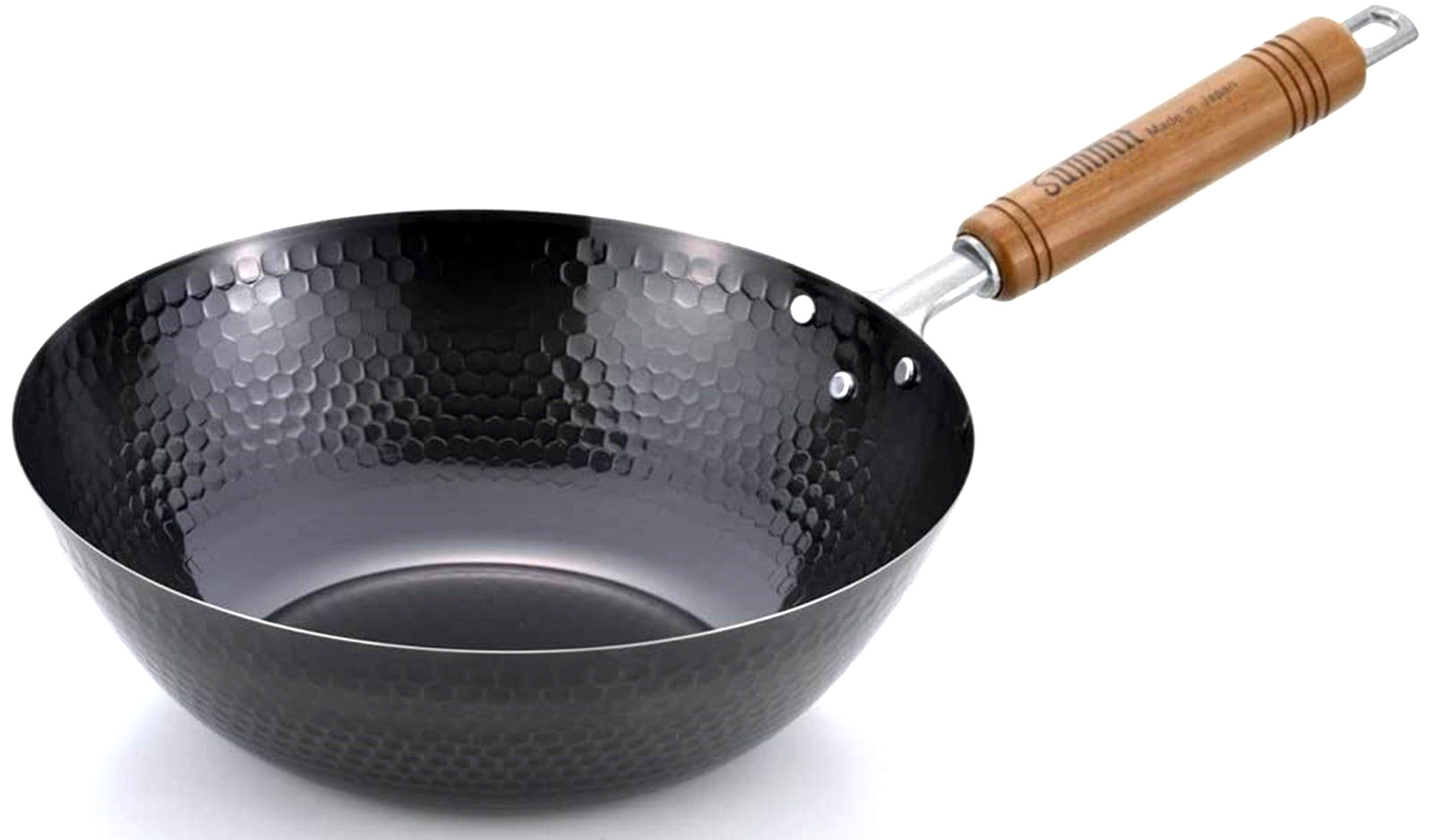 Summit Industry Wok Iron Pot Style 33cm hammered peking pot 13 inch japan