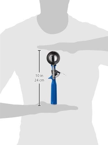 2 oz Stainless Steel Disher – Size 16,Dark Blue