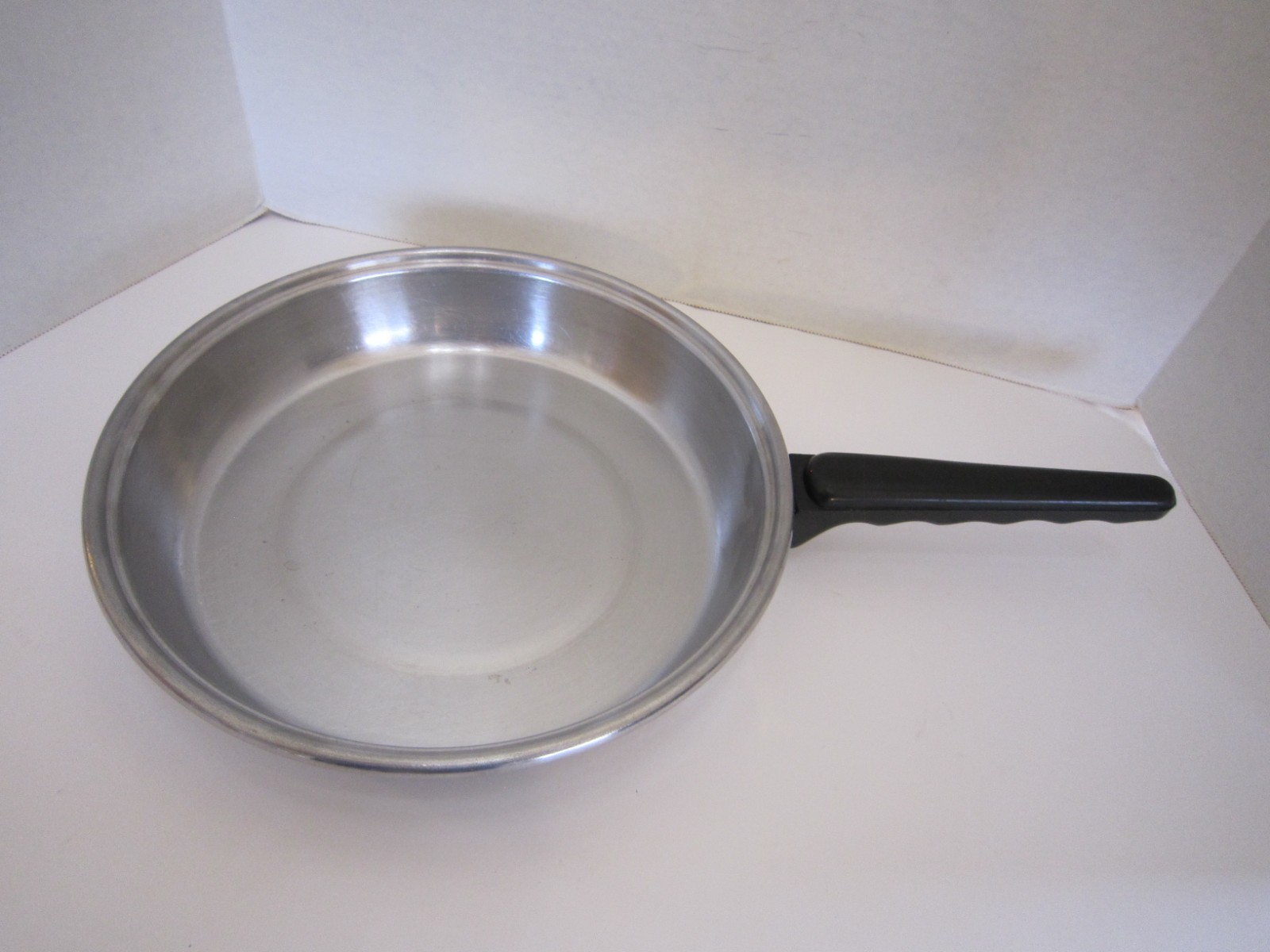 Vintage Lifetime Cookware 10″ Skillet Sauté Fry Pan Stainless Steel Made USA