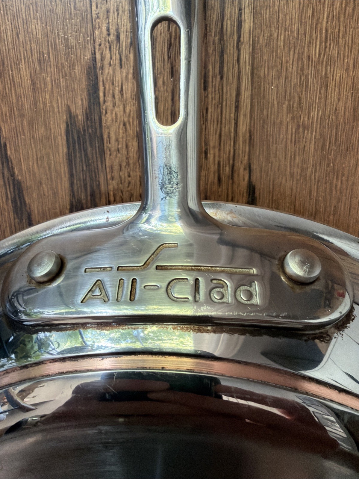 All-Clad Copper Core 10 inch Frying Pan Preowned Very Good