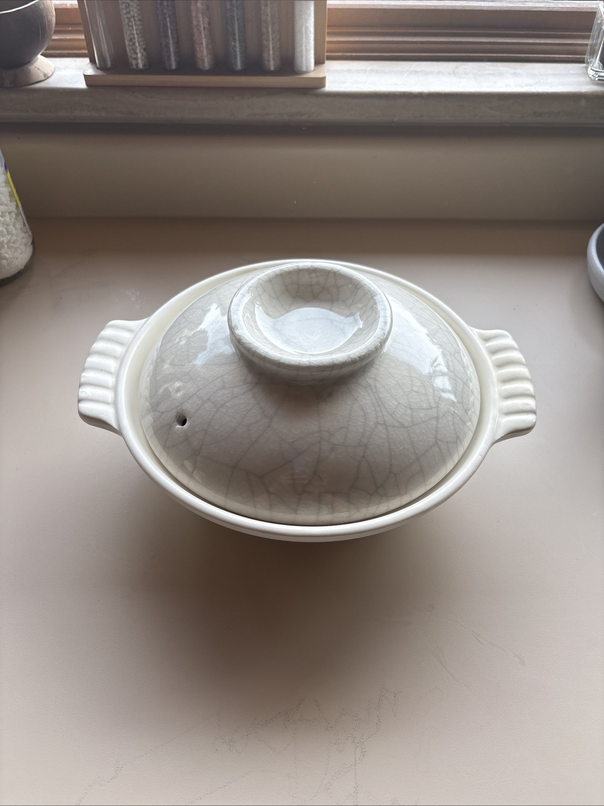 GINPO Banko ware Donabe 4-5ppl Large – Penetration Clay Pot Earthen Japan