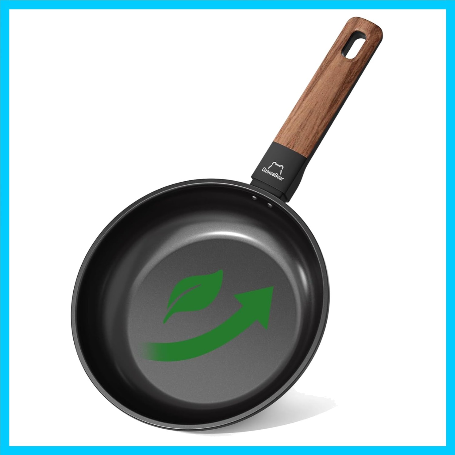 Non Stick Frying Pan Skillet, Titanium Coating Fry Pan Egg Pan Omelet Pan Non…