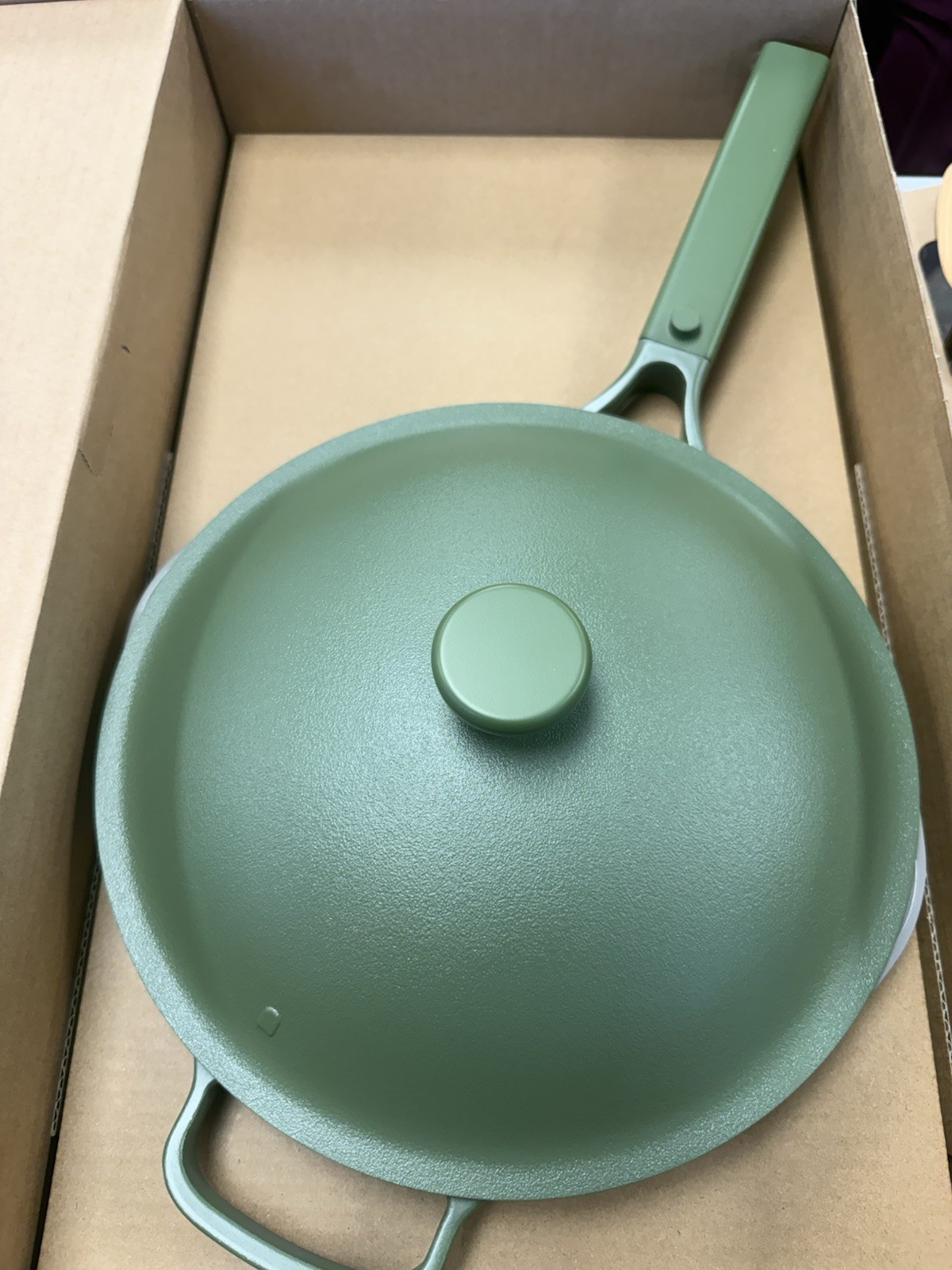 Our Place Always Pan 2.0 Sage Green Nonstick Pan w/Lid Steamer Basket & Spatula