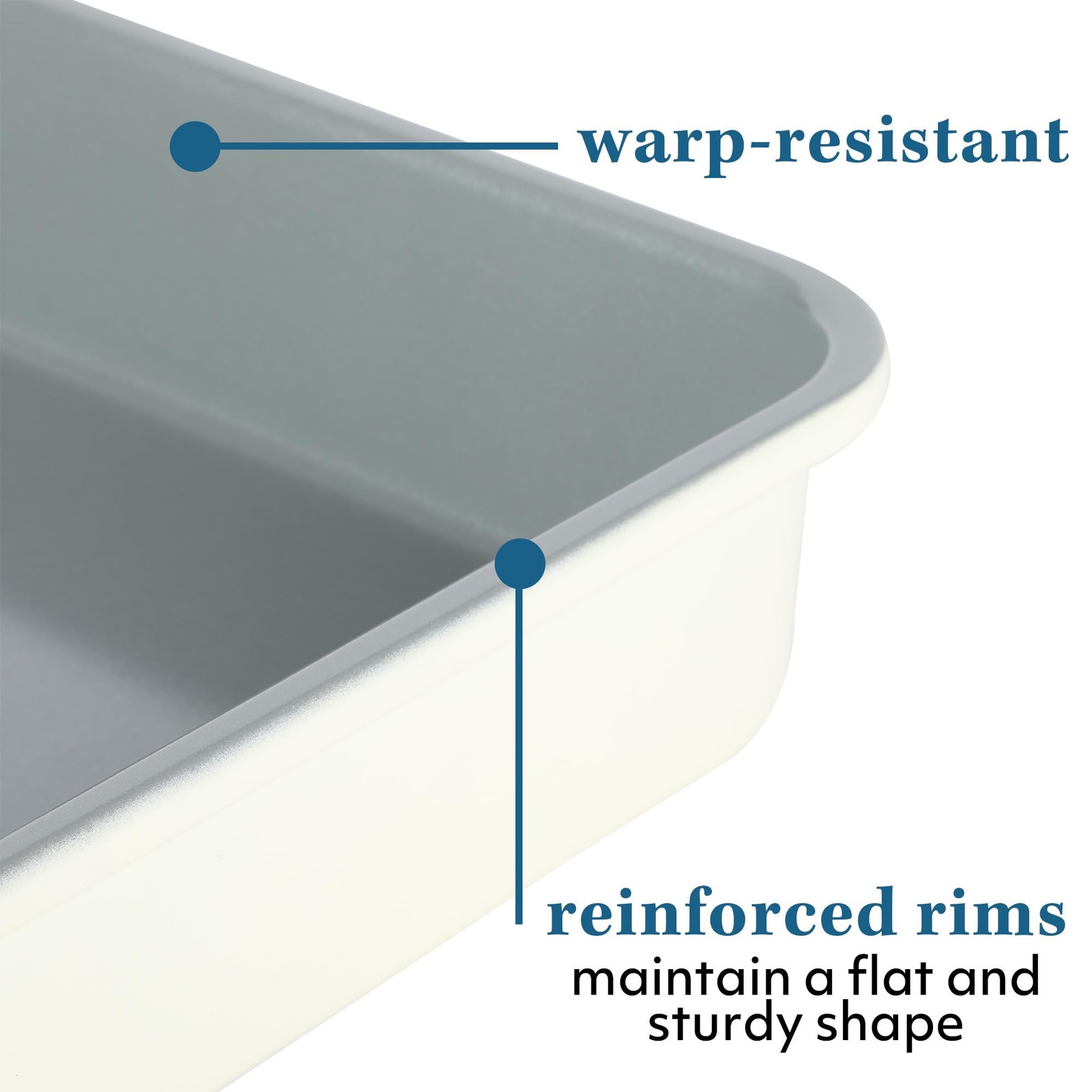 Kitchen Essentials Bake Sale 9 X 13 Inch PFOA, PFAS, PTFE Nonstick Roaster/Ca…
