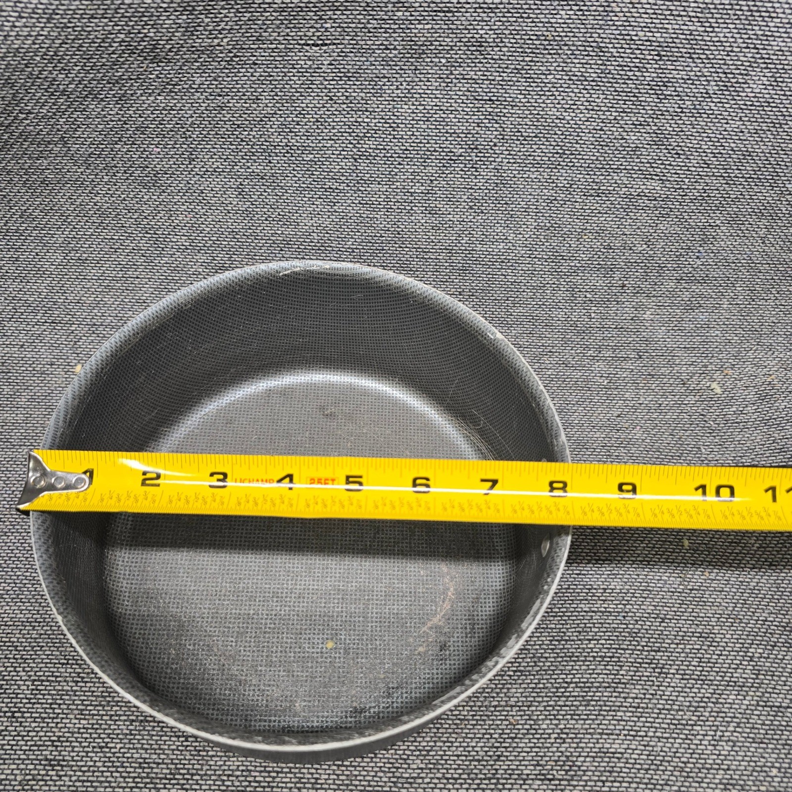 4pc Saucepan Set Nesting Non-Stick Honeycomb Black Good 6-8in Pots