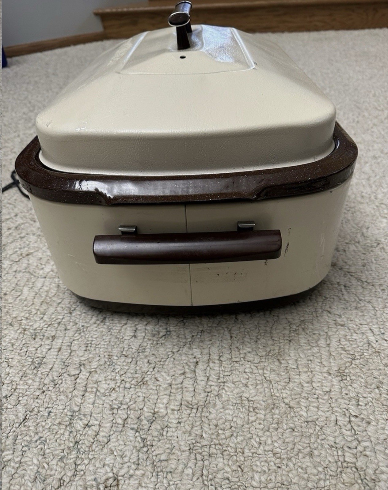 Vintage Nesco 18-Quart RoastMaster Roaster Oven w/ Rack And Divider Pans