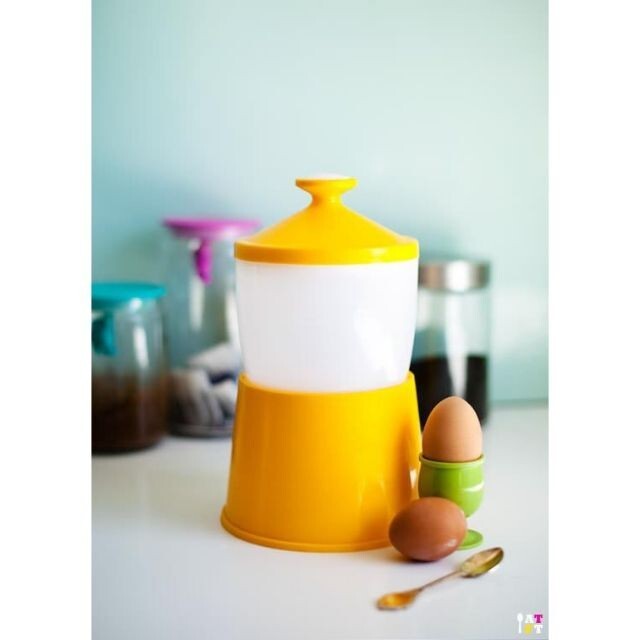 Original Made in Malaysia Yellow Color Half Boiled Egg Maker Malaysian Recipe