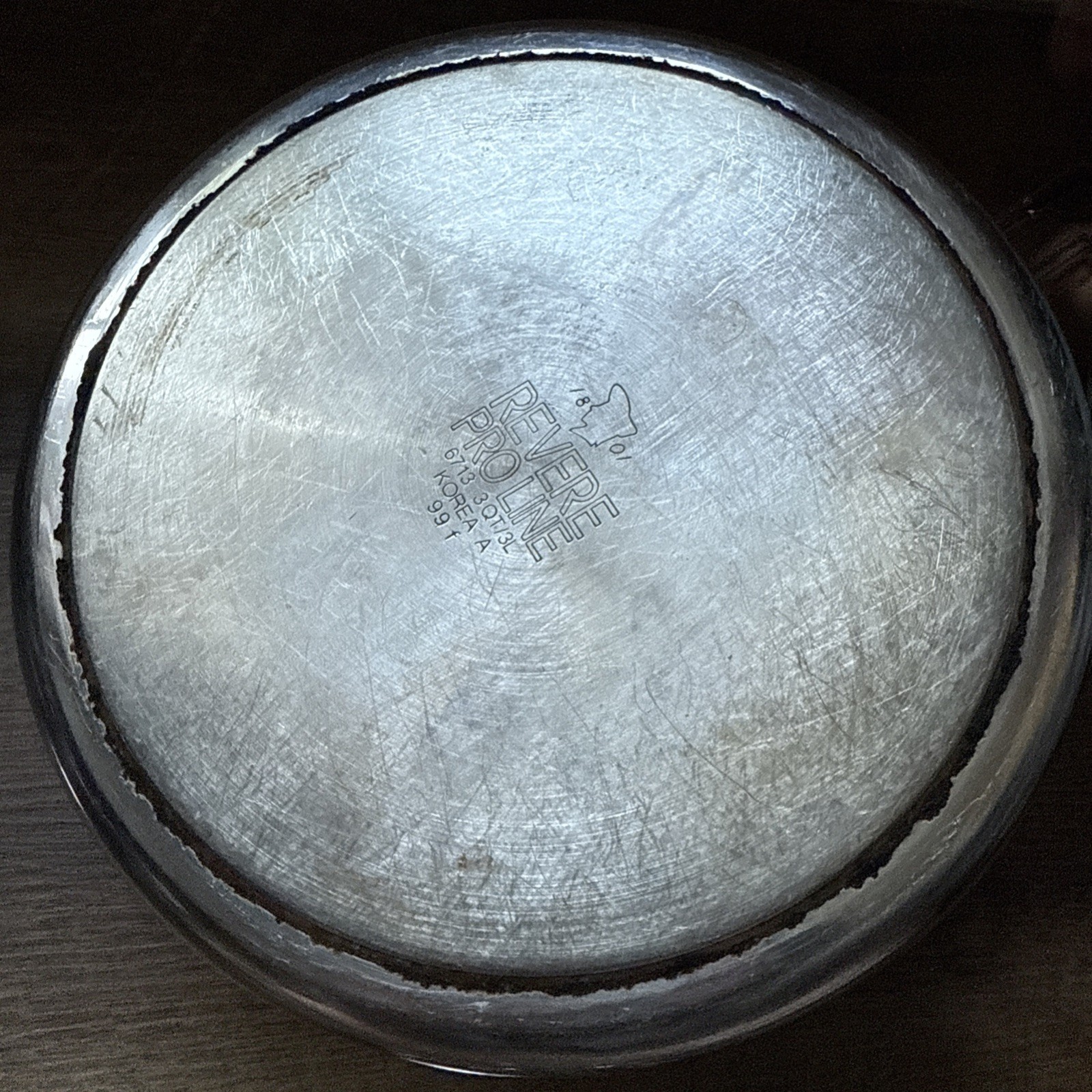 Revere Ware Pro Line 3 QT 3 L Stainless Steel Saucepan with Lid 6713