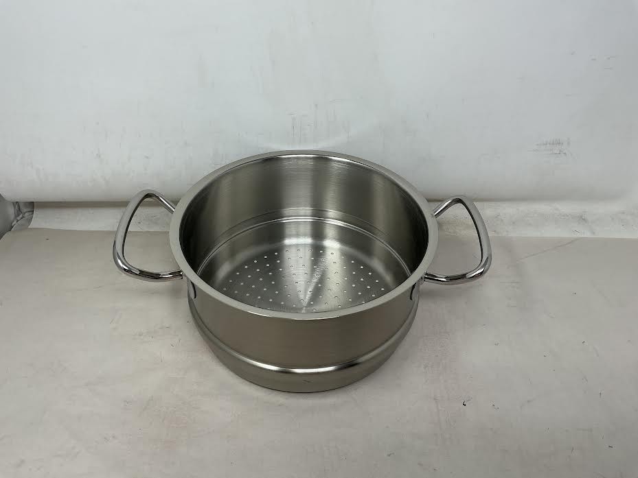 “Fissler Original Profi Steamer Insert, 8″ Silver”