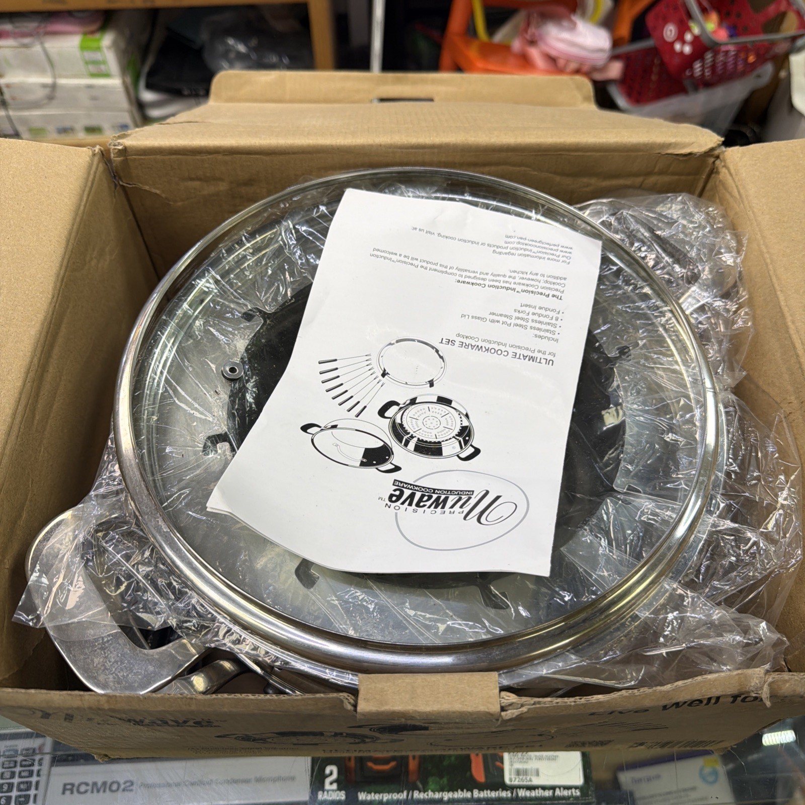 Nuwave Precision Induction 31121 Stainless Steel Ultimate Cookware Set Steamer