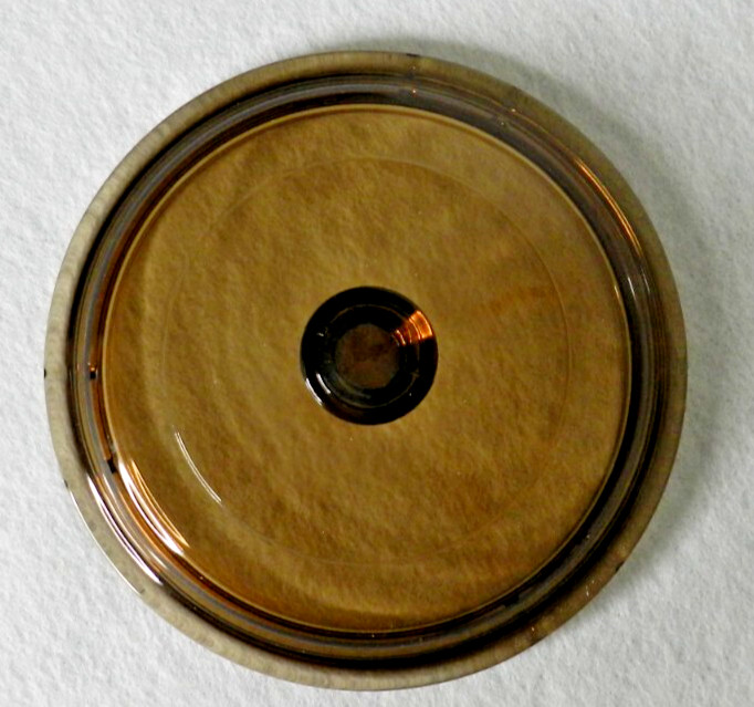 Vision Pyrex P 8 1 C P81C Amber Brown Glass Round Lid 6 Inch LID ONLY