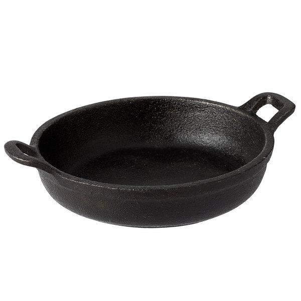 Valor Pre-Seasoned Mini Cast Iron Round Casserole Dish (select size below)