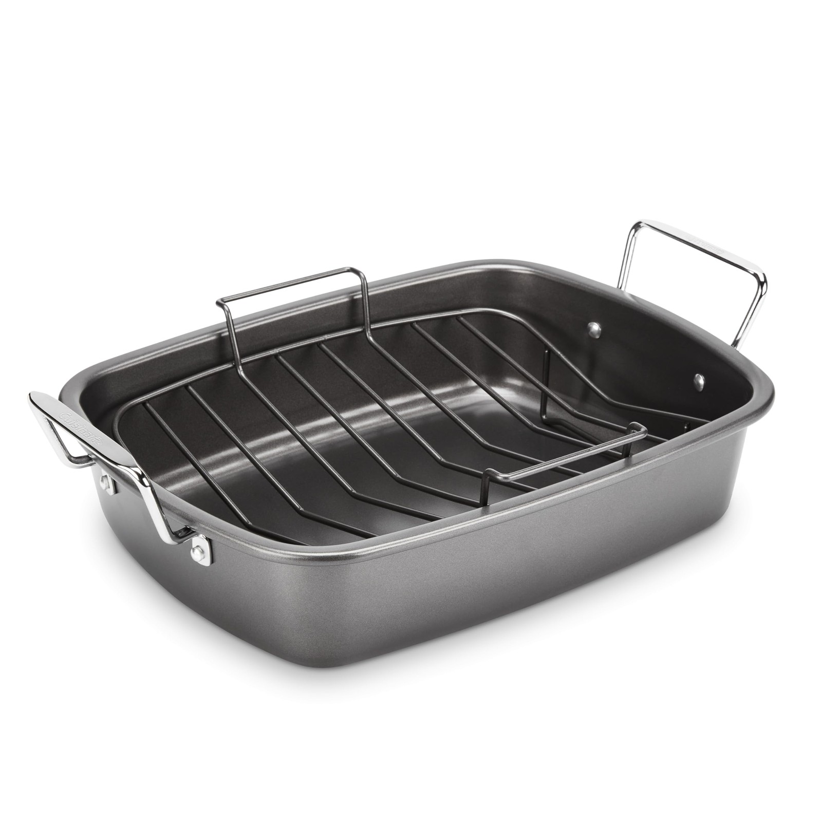 STICK ROASTER W/V – CUISINART 16″ X 12″ CARBON STEEL NON