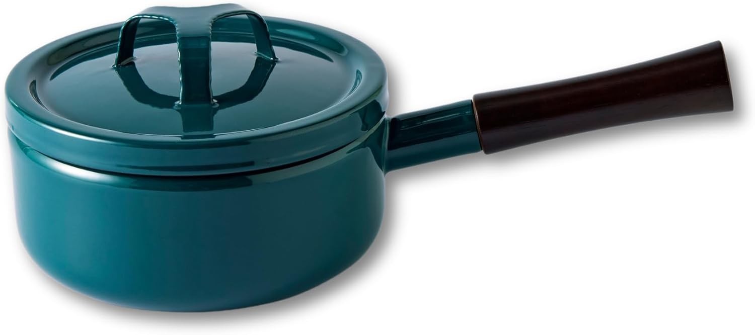 Fuji Horo Enamel TAKUMI Saucepan 18cm 2.2L TKM-18S from Japan