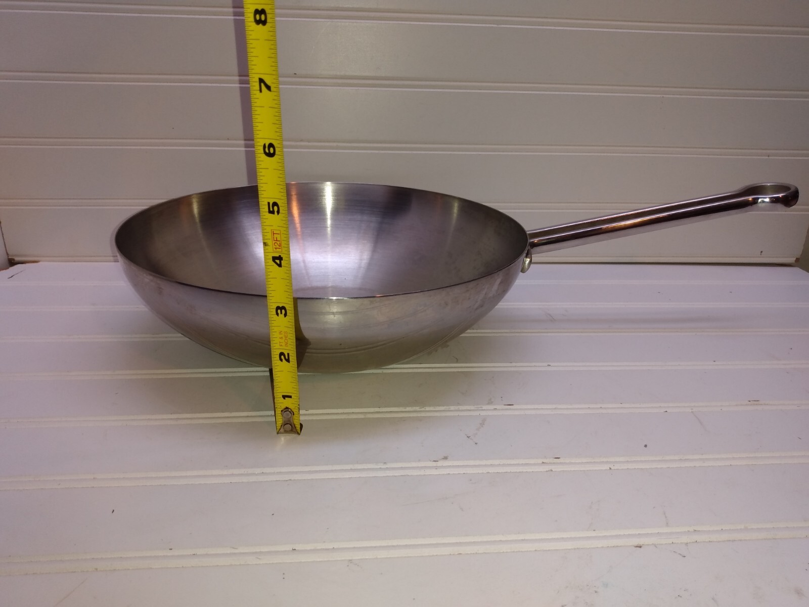Revere Ware Proline 3 Qt Wok Copper Core Stainless 10.2″ Skillet Frying Pan Lid