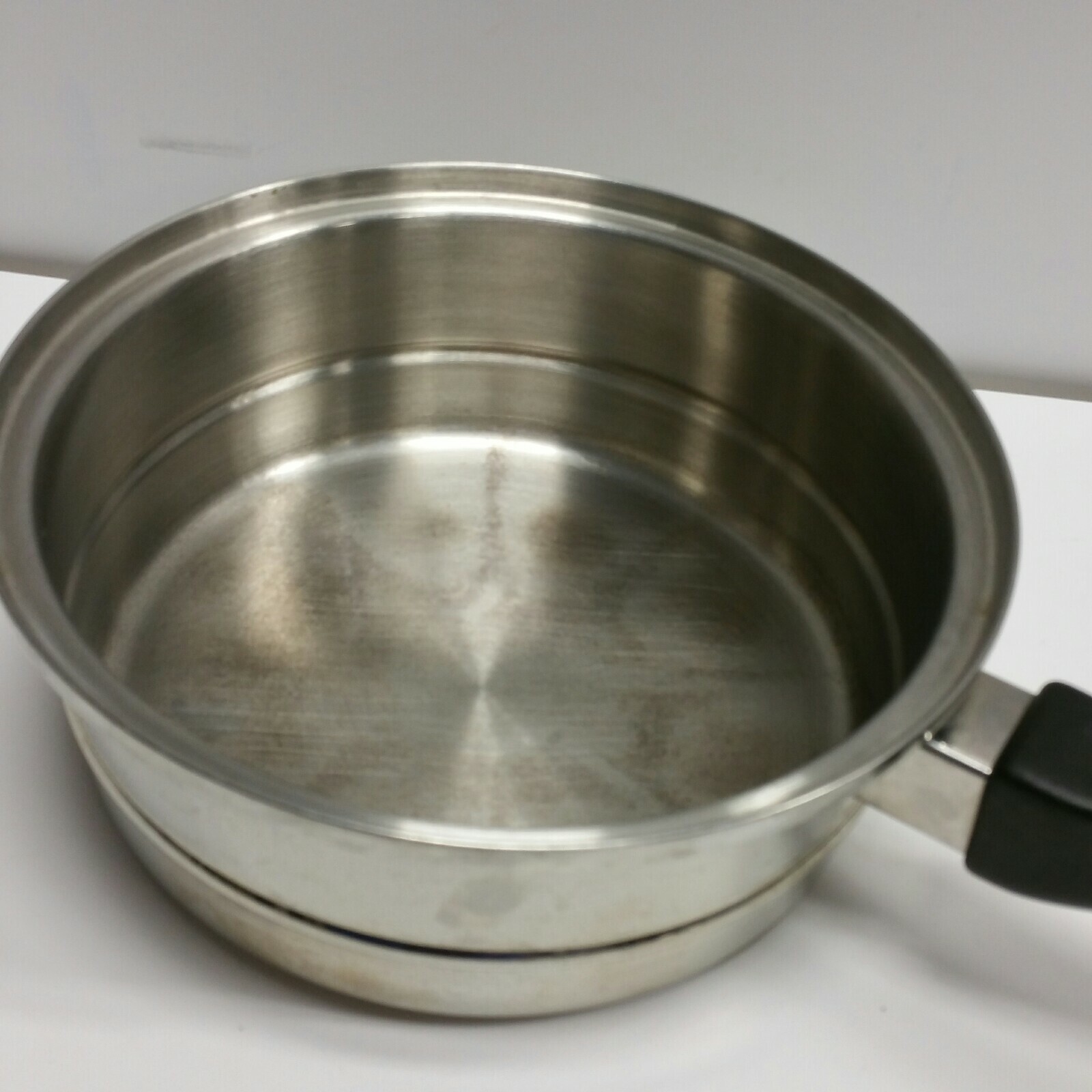 Maxam 2000 Surgical Stainless Steel TOP double boiler unit pot/pan w/handle
