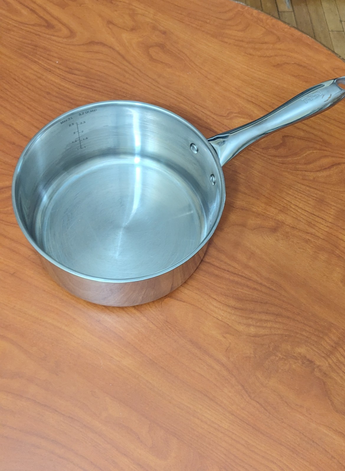 T-fal 3.2 QT Induction Stainless Steel Saute Pan ONLY NO LID