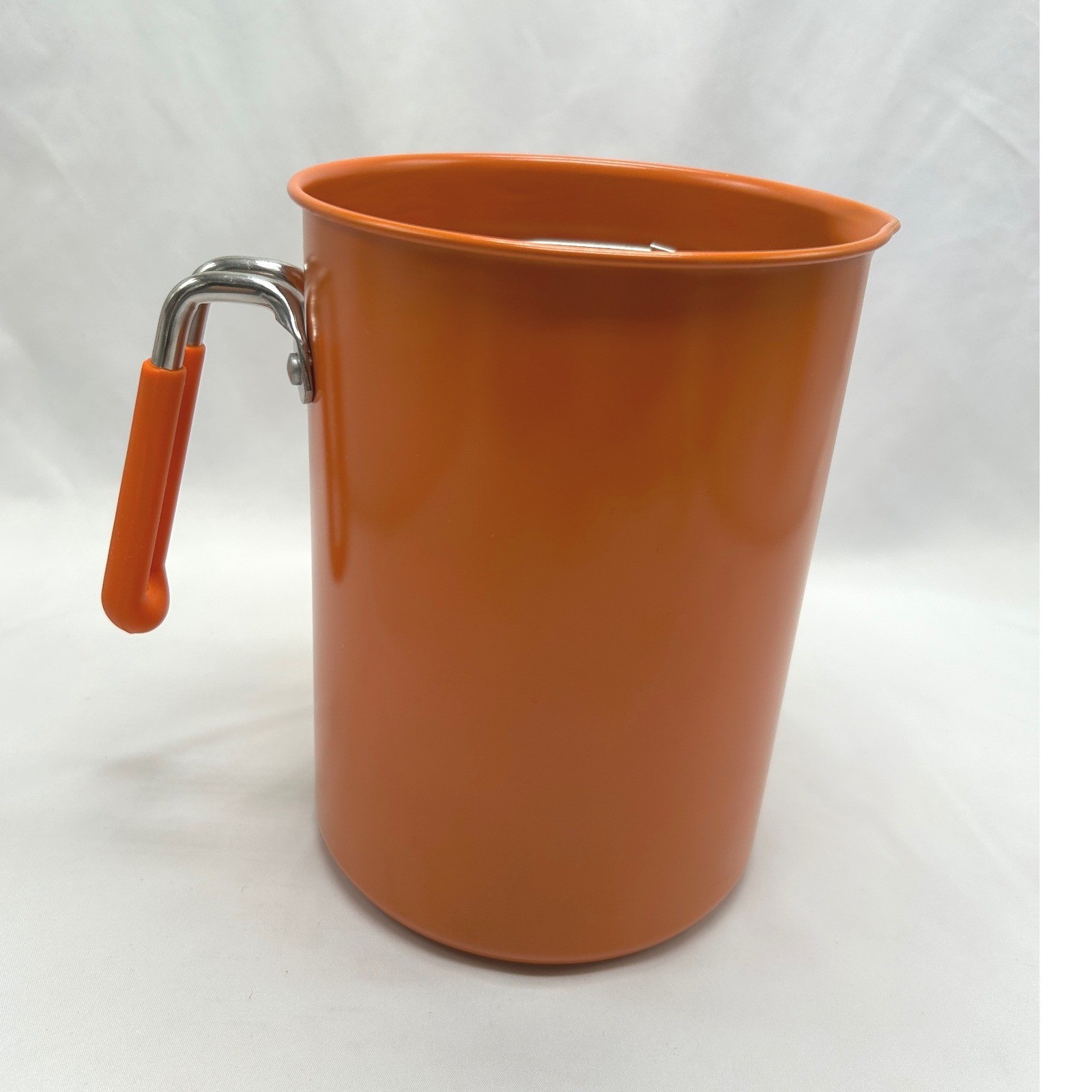 Kuhn Rikon Swiss Design Orange Asparagus Vegetable Steamer Pot & Wire Basket Set