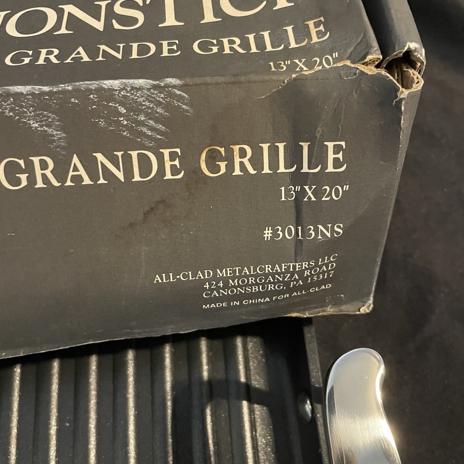 ALL-CLAD Nonstick 13″x20″ GRANDE GRILLE 3013NS Aluminum Cookware New Griddle