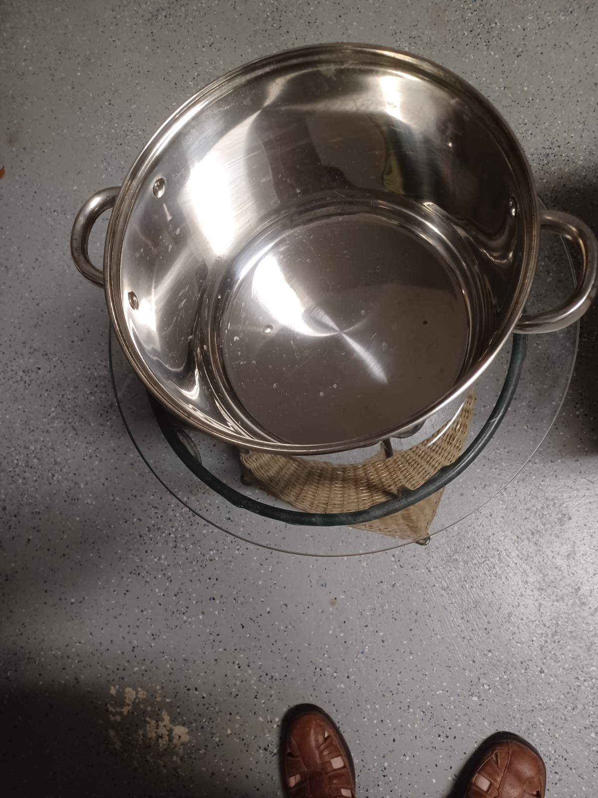 12 Quart ECHOLUTION Stainless Steel Pot No Lid NWOT Silver Color