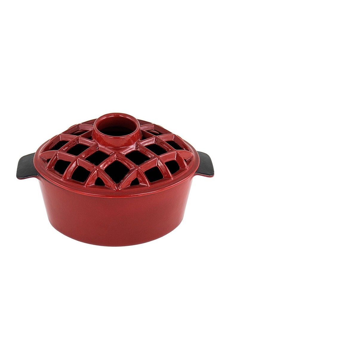 Minuteman International T-50-R 2.2 qt Enamel Woodstove Steamer – Lattice Top