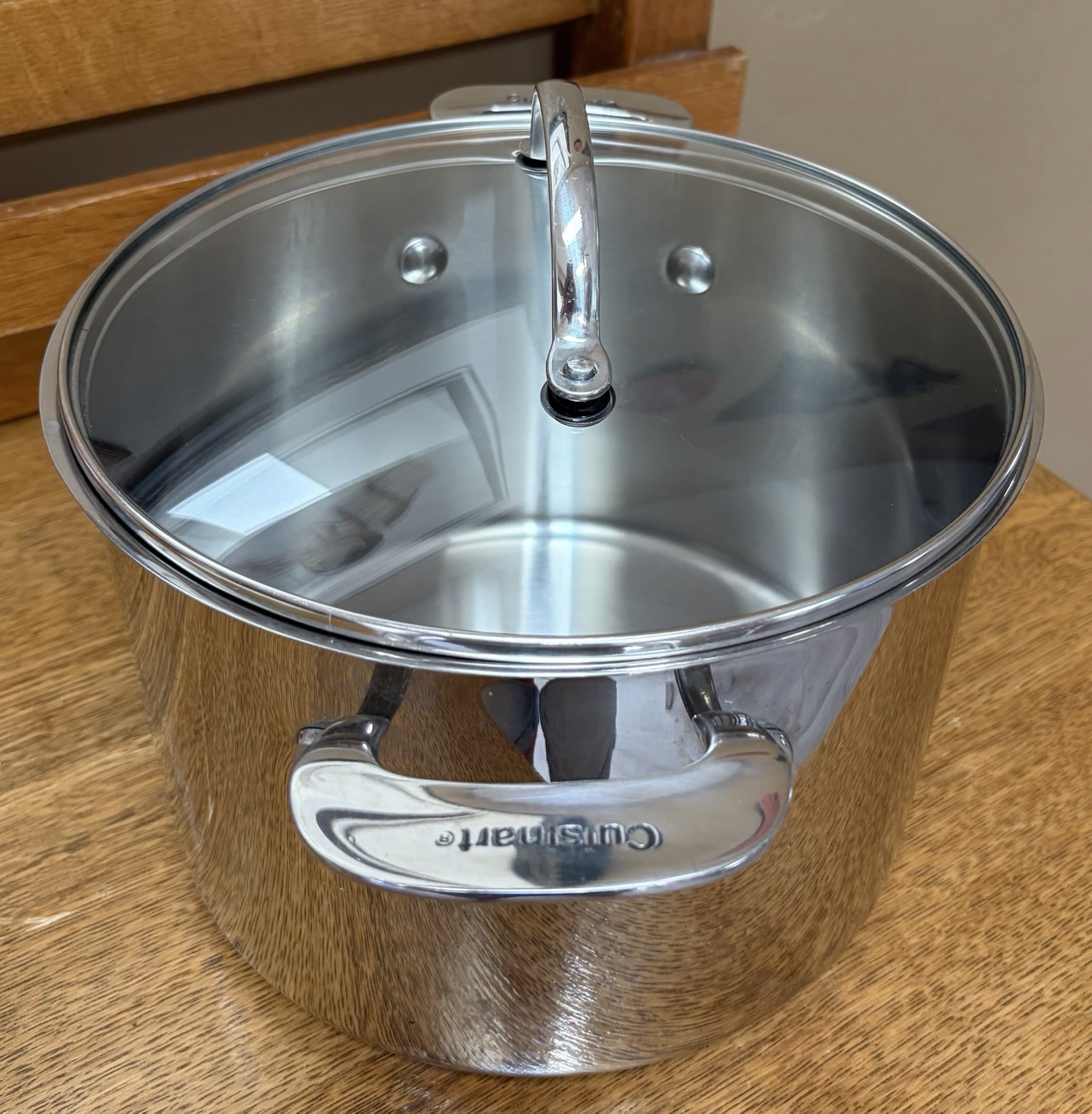 Cuisinart Model #866-24 Stockpot With Cover 8qt/7.6L 18/10 Stainless Steel