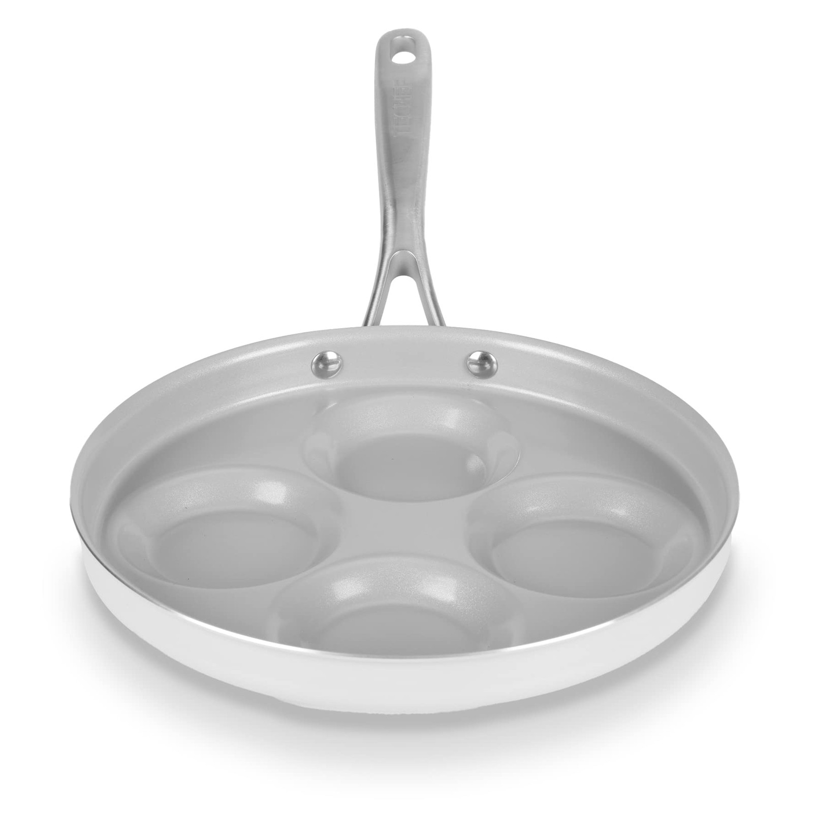 10 Inch Kitchen Egg Pan Nonstick Ceramic Coating Heavy Duty Aluminum Cookware