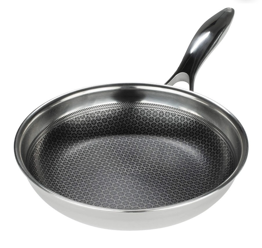 Black Cube Quick Release Cookware Fry Pan, 12.5-Inch,Frying & Grill Pans