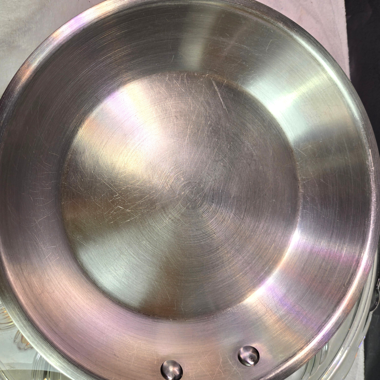 Tabletops Unlimited Superior Quality Professional Stainless Steel 10″ Fry Pan.