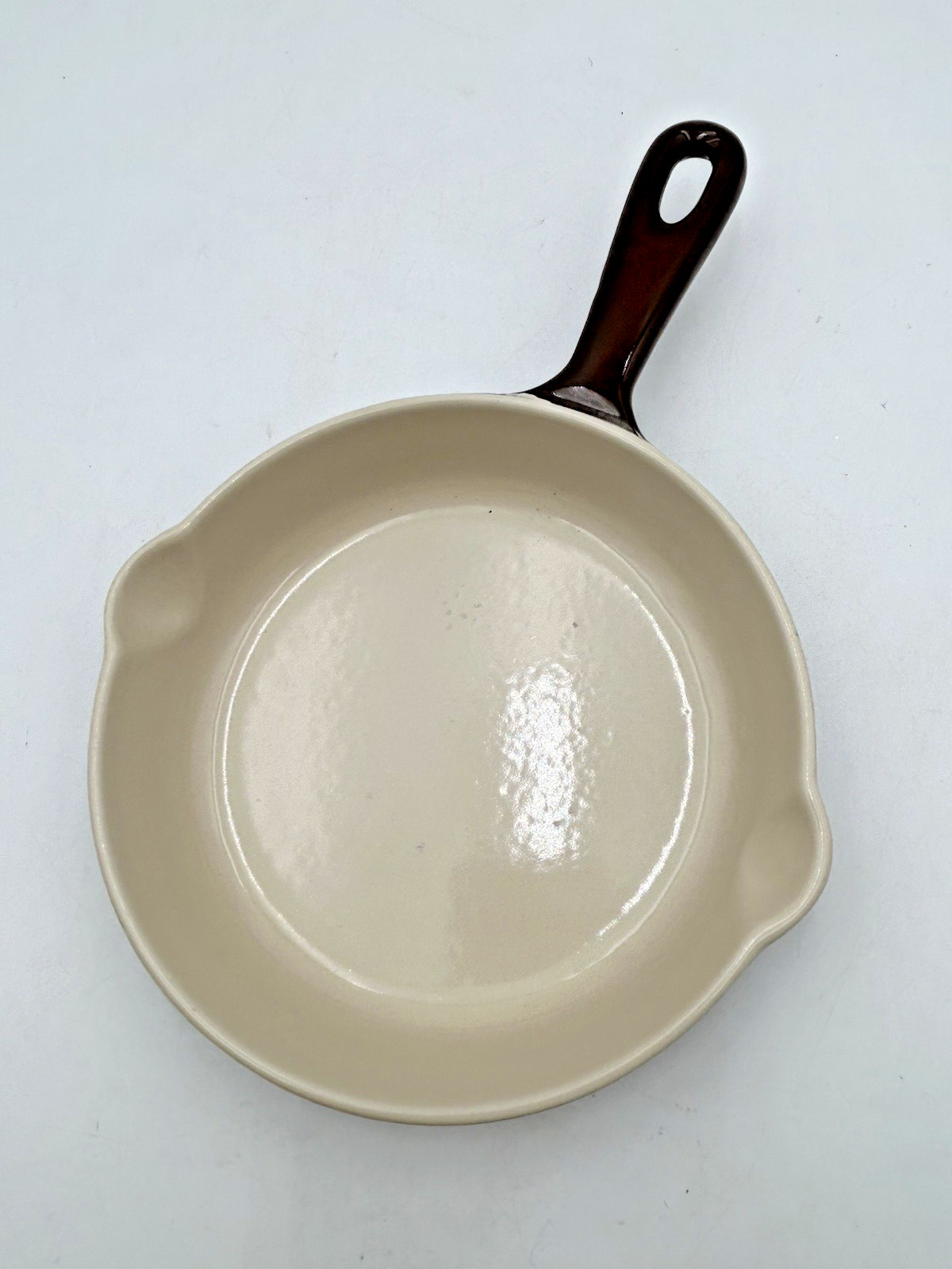 VTG ’60’s Le Creuset Brown Enameled Cast Iron 9pc Set B,24,8,18,14,16 & 4 Lids
